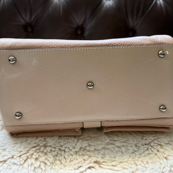 LOEWE Lola Luxury Elegant Pale Pink Quality Leather Bag $3k Bag - Picture 5 of 16